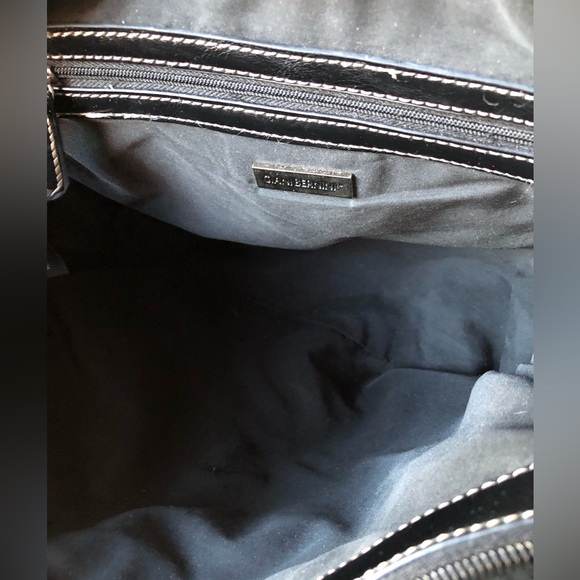 Giani Bernini Purse - Embossed Medium Shoulder Bag - Picture 5 of 10